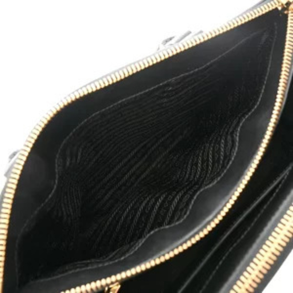Prada Galleria Bag Black Saffiano Leather Handbag - Picture 9 of 9